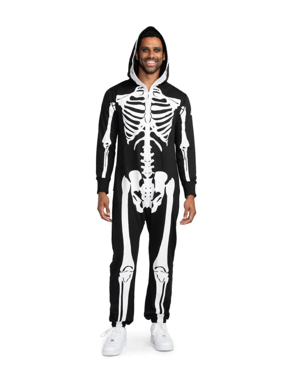 NWT Tipsy Elves Men's Halloween Skeleton Costume Size Large